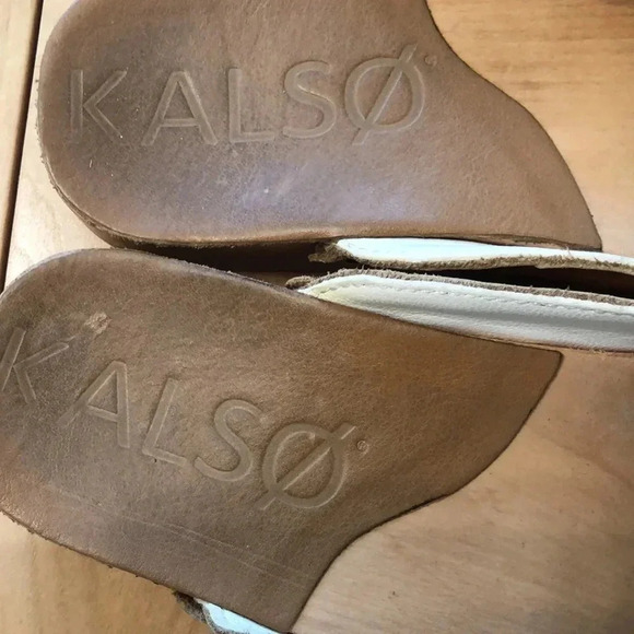 Kalso Serenity negative heel leather Earth sandal.  Size 7 - Picture 3 of 7